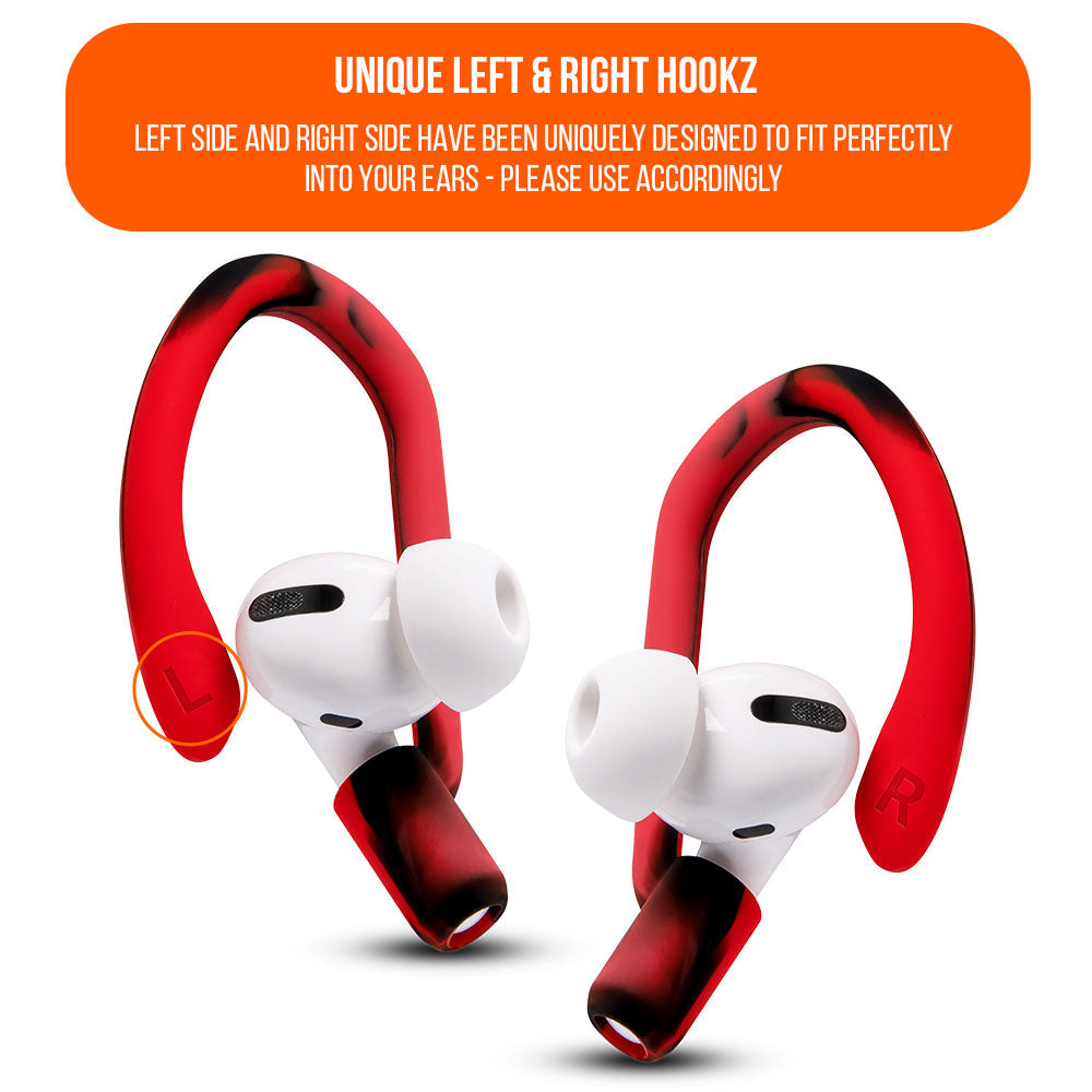 WC HookZ - Over Ear Hooks for Airpods Pro 1, 2 & Airpods 1, 2, 3